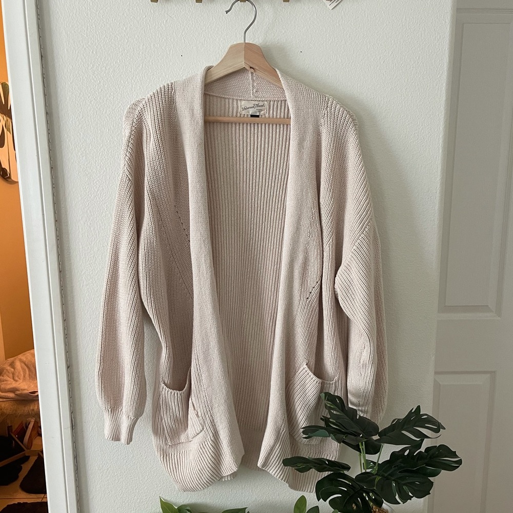 Oversized cardigan